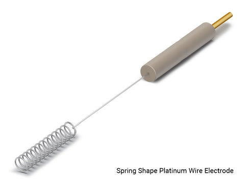 Spring shape Platinum Counter Electrode