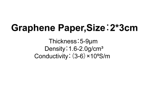 Graphene Paper (Thickness: 5-9μm)