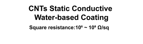 CNTs Static Conductive/Conductive Water-based Coating