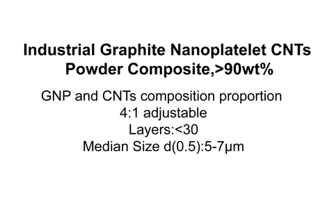 Industrial Graphite Nanoplatelet CNTs Powder Composite