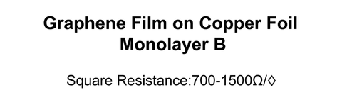 Graphene Film on Copper Foil (Monolayer B)