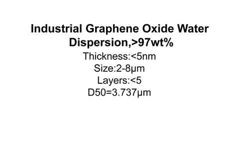 Industrial Graphene Oxide Water Dispersion