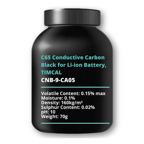 C65 Conductive Carbon Black for Li-ion Battery, TIMCAL, 70g