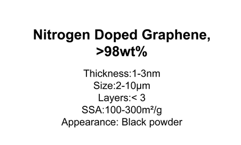 Nitrogen Doped Graphene, >98wt%