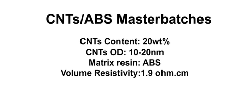 CNTs/ABS Masterbatches