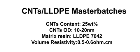 CNTs/LLDPE Masterbatches