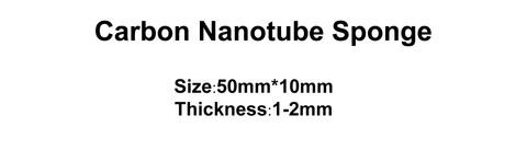 Carbon Nanotube Sponge