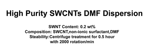 SWCNTs Dispersion