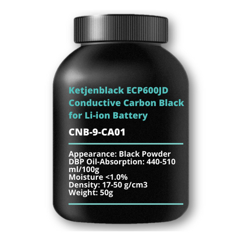Ketjenblack ECP600JD Conductive Carbon Black for Li-ion Battery, 50g