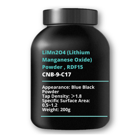 LiMn2O4 (Lithium Manganese Oxide) Powder , RDF15, 200g