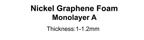 Nickel Graphene Foam  (Monolayer A)