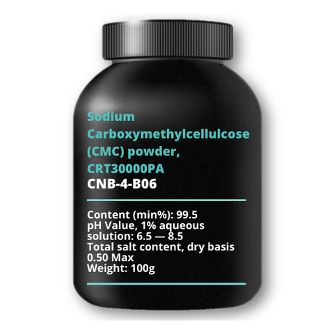 Sodium Carboxymethylcellulcose (CMC) powder, CRT30000PA, 100g