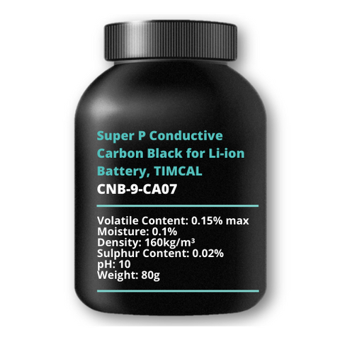 Super P Conductive Carbon Black for Li-ion Battery, TIMCAL, 80g