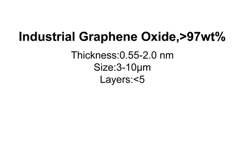 Industrial Graphene Oxide, >97wt%