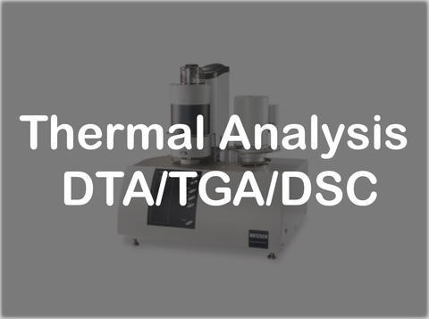Thermal Analysis - DTA/TGA/DSC