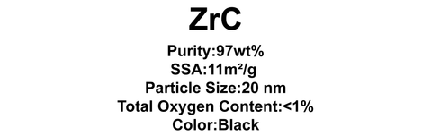 Nano-Ceramic Powders-ZrC